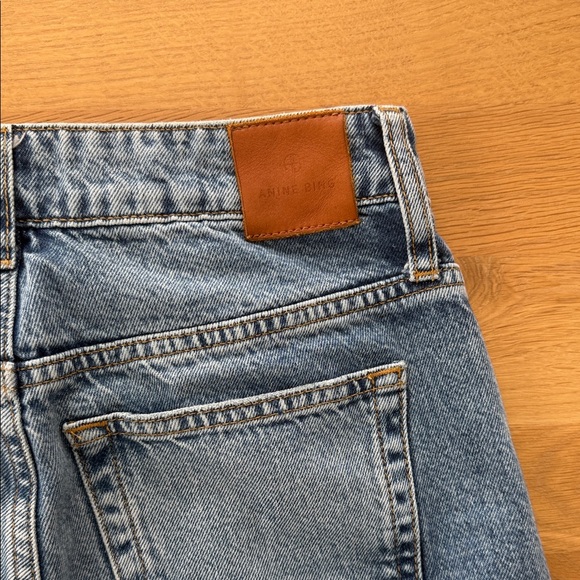 Anine Bing Vin Straight Leg Jean 26 - Picture 11 of 14
